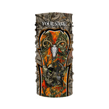 Load image into Gallery viewer, Deer Hunting orange camo Custom Name 3D All over print shirts Plus Size NQS819