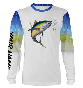 Tuna Fishing 3D All Over print shirts personalized fishing apparel for Adult and kid NQS578