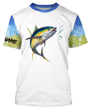 Load image into Gallery viewer, Tuna Fishing 3D All Over print shirts personalized fishing apparel for Adult and kid NQS578