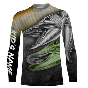 Musky Reaper Customize Name 3D All Over Pinted Shirts Personalized Fishing Gift For Men, Women And Kid NQS371