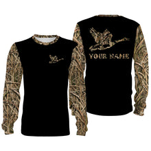 Load image into Gallery viewer, Goose Hunting Waterfowl Camo Customize Name 3D All Over Printed Shirts NQS836