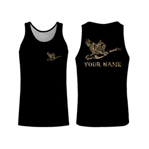 Goose Hunting Waterfowl Camo Customize Name 3D All Over Printed Shirts NQS836