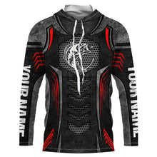 Load image into Gallery viewer, Beautiful Largemouth Bass Fishing Bass Tattoo Metal Custom Fishing Jersey - Personalized Fishing Gifts NQS4342