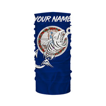 Load image into Gallery viewer, VA Fishing Custom Virginia Flag Fish hook skull Custom sun protection fishing shirts for men, women NQS3353