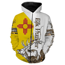 Load image into Gallery viewer, New Mexico NM Elk Hunting Customize Name 3D All Over Printed Shirts Personalized Gift For Hunter NQS410