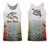 Load image into Gallery viewer, Inshore Slam Snook, Redfish, Speckled Trout fishing Florida custom 3D All Over print shirts NQS557
