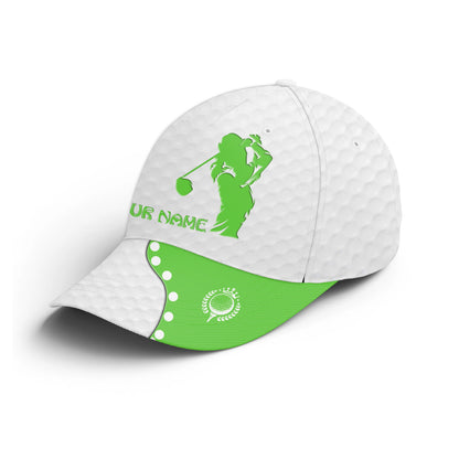 Women Golfer hat custom name multi-color white golf hats Unisex Baseball women golf hats, golfing gift NQS5061