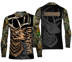 Deer hunting Custom Name 3D All over print shirts NQS751