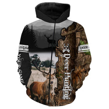 Load image into Gallery viewer, Deer hunting Customize Name 3D All Over Printed Shirts Personalized gift For Hunter Hunting Lovers NQS653