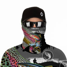 Load image into Gallery viewer, Rainbow Trout fishing scale Customize name long sleeves UV protection quick dry UPF 30+ NQS806