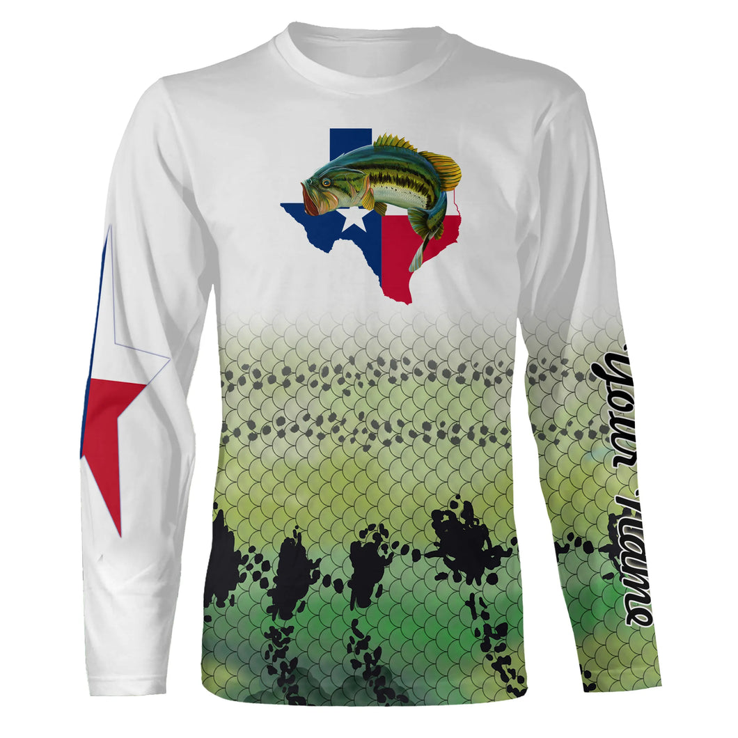 Bass Fishing Skin Texas Fishing 3D All Over print shirts personalized fishing Gift for Adult and kid NQS566