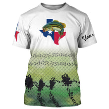 Load image into Gallery viewer, Bass Fishing Skin Texas Fishing 3D All Over print shirts personalized fishing Gift for Adult and kid NQS566