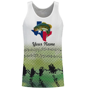 Bass Fishing Skin Texas Fishing 3D All Over print shirts personalized fishing Gift for Adult and kid NQS566