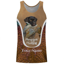 Load image into Gallery viewer, Deutsch Drahthaar Pheasant hunting dog Custom name All over print Shirts, Personalized Hunting gifts FSD4003