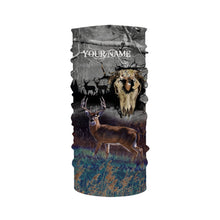 Load image into Gallery viewer, Deer hunting Skull camo Custom Name 3D All over print shirts - personalized hunting gifts - NQS729