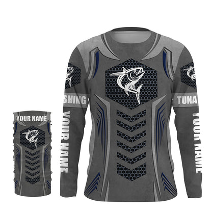Tuna fishing offshore fishing deep sea Custom UV Protection performance Fishing Shirts NQS2878