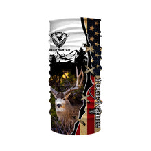 Load image into Gallery viewer, Mule Deer hunting American flag custom name 3D all over print Shirts, Personalized gifts FSD3161