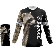 Load image into Gallery viewer, Personalized Racoon Coon 3D All over print T-shirt, Hoodie, Long sleeve for Men, Women and Kid Personalized gifts FSD2089