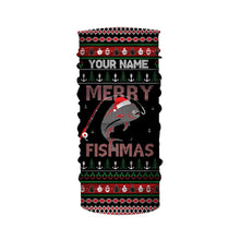 Load image into Gallery viewer, Ugly Fishing Christmas Mahi Mahi Fish Apparel, Merry Fishmas Custom Name Shirts, Christmas Gift for Fisherman FSD2511