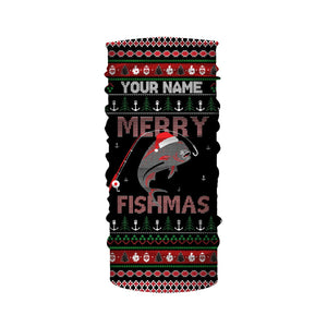 Ugly Fishing Christmas Mahi Mahi Fish Apparel, Merry Fishmas Custom Name Shirts, Christmas Gift for Fisherman FSD2511