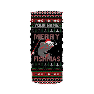 Ugly Fishing Christmas Walleye Merry Fishmas Custom Name Shirts, Christmas Gift for Fisherman FSD3639