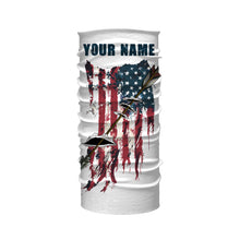 Load image into Gallery viewer, Archery Bowfishing American flag Patriotic custom name UV protection Shirt, Personalized gifts FSD3196