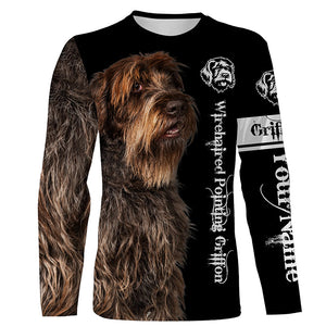 Wirehaired Pointing Griffon Shirt 3D All Over Printed Hoodie, T-shirt - Gifts for Dog Lovers FSD3978