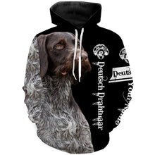 Load image into Gallery viewer, Deutsch Drahthaar Custom Name 3D All Over Printed Shirts, Hoodie, T-shirt Drahthaar Dog Gifts for Dog Lovers FSD2700