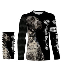 Load image into Gallery viewer, GSP Black roan German Shorthaired Pointer Custom Name 3D All Over Printed Shirts, Hoodie, T-shirt Pointer Dog Gifts for Dog Lovers FSD2702