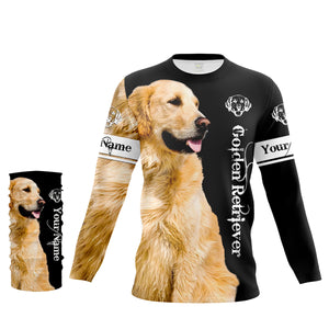 Golden Retriever 3D All Over Printed Shirts, Hoodie, T-shirt Retriever Dog Gifts for Golden Lovers FSD2068