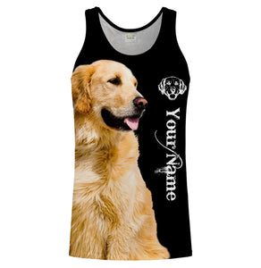 Golden Retriever 3D All Over Printed Shirts, Hoodie, T-shirt Retriever Dog Gifts for Golden Lovers FSD2068