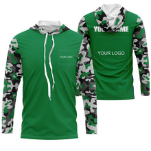Load image into Gallery viewer, Custom Name and Logo Performance Long Sleeve Fishing shirt Sun/UV Protection, Fishing Jerseys FSD3284