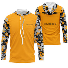 Load image into Gallery viewer, Custom Name and Logo Performance Long Sleeve Fishing shirt Sun/UV Protection, Fishing Jerseys FSD3284