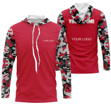 Load image into Gallery viewer, Custom Name and Logo Performance Long Sleeve Fishing shirt Sun/UV Protection, Fishing Jerseys FSD3284