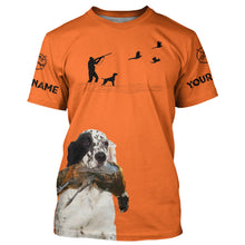 Load image into Gallery viewer, English Setter Pheasant Hunting clothes, best personalized Upland hunting clothes, hunting gifts FSD3906