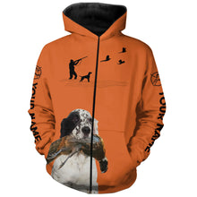 Load image into Gallery viewer, English Setter Pheasant Hunting clothes, best personalized Upland hunting clothes, hunting gifts FSD3906