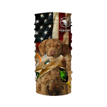 Load image into Gallery viewer, Best Duck Hunting Dog Chesapeake Bay Retriever American flag 3D All over printed Shirts FSD3863