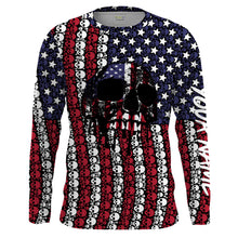 Load image into Gallery viewer, American Flag Skull patriotic 3D All over printed Shirts - Personalized Gifts Skull lovers FSD2167