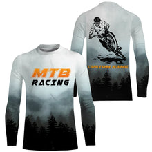 Load image into Gallery viewer, Mountain Bike Shirt Downhill Jersey, Custom All Over Print Shirt, Racing Bicycle Shirt, MTB Jersey| JTS454