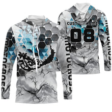 Load image into Gallery viewer, Personalized Motocross Jersey UPF30+ Adult&amp;Kid MX Shirt Dirt Bike Riders Off-road Motorcycle Racing| NMS670