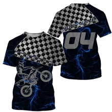 Load image into Gallery viewer, Personalized Motocross Jersey Racing Flag Riding Shirt Off-road Dirt Bike Motorcycle Riders| NMS507