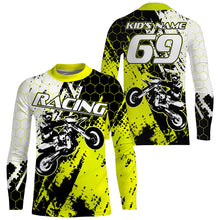 Load image into Gallery viewer, Personalized Racing Jersey UPF30+ UV Protect Dirt Bike Racing Shirt Off-Road Rider Motorcycle Racewear| NMS401