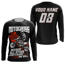 Load image into Gallery viewer, Custom Motocross Jersey UPF30+ Men Youth Extreme Dirt Bike Shirt MX Racing Off-road Long Sleeve NMS1426