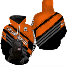 Load image into Gallery viewer, Black Labrador Retriever Hoodie 3D Full Printing| Custom Shirt for Black Labrador Owner Black Lab| JTSD364