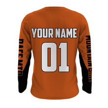 Load image into Gallery viewer, Mountain Bike Long Sleeve Jersey, Custom MTB Downhill Bike BMX Racing Cycling Shirt UV Protection| JTS494