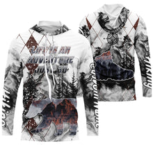 Load image into Gallery viewer, Personalized Hiking Shirt Life Is An Adventure I Love Hiking Tshirt Hike Jersey for Hikers, Man, Father| SP18