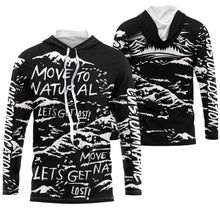 Load image into Gallery viewer, Personalized Hiking Shirts for Men, Funny Skull Mountain Hiking Shirts for Men, Women Hiking Shirt for Hikers SP16