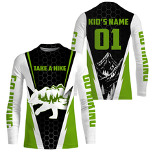 Load image into Gallery viewer, Personalized Mountain Hiking Sport Jerseys, Hiking Long Sleeve Tournament Shirts Take A Hike UV Hiking Shirt| SP31