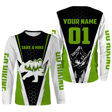 Load image into Gallery viewer, Personalized Mountain Hiking Sport Jerseys, Hiking Long Sleeve Tournament Shirts Take A Hike UV Hiking Shirt| SP31