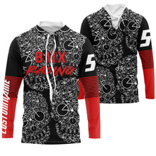 Load image into Gallery viewer, Personalized Skull BMX jersey adult kid bike shirts UPF30+ extreme racewear Cycling bicycle clothes| SLC41